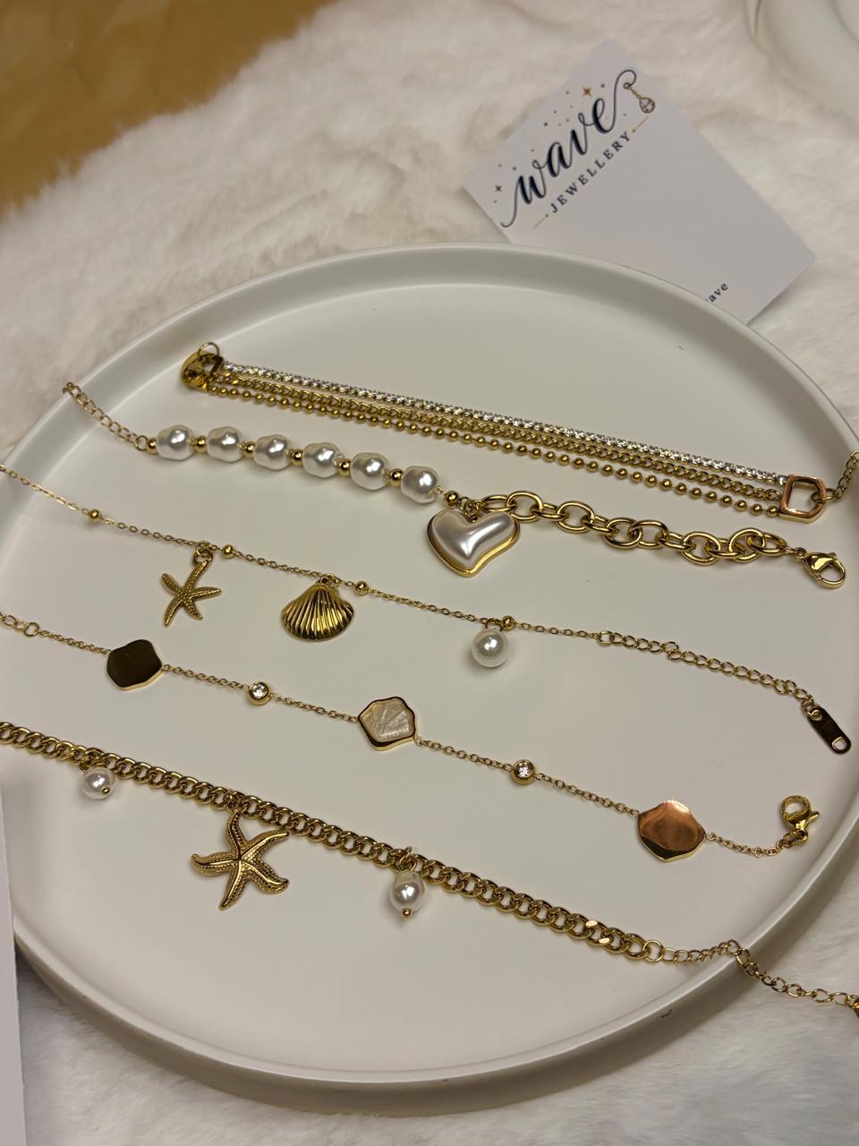 Wave Jewellery bracelets