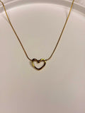 Golden Heart Pendant - WAVE Jewellery