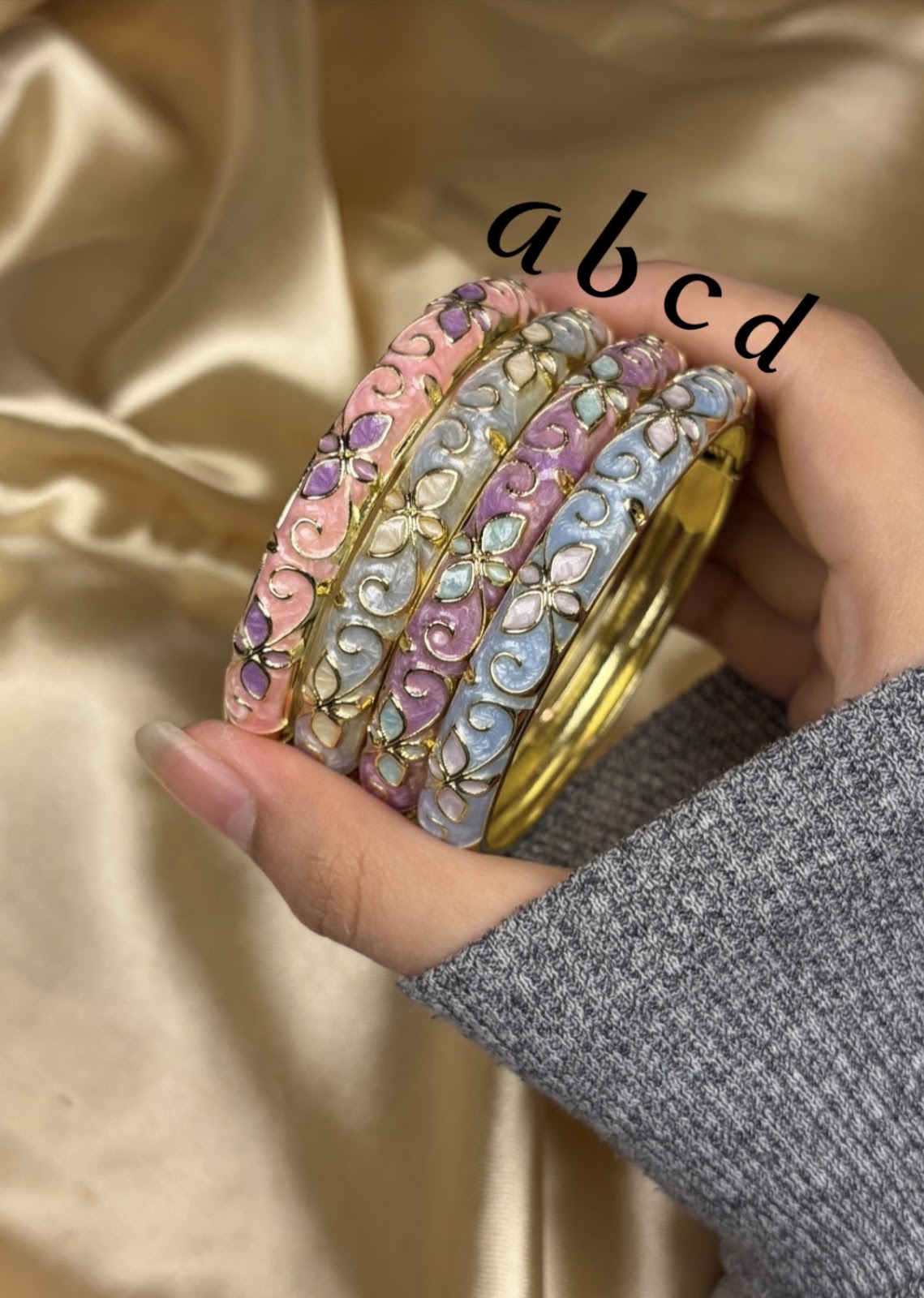 Enamel Bangles - Rapunzel Theme - WAVE Jewellery
