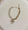 Chunky Heart Bracelet - WAVE Jewellery