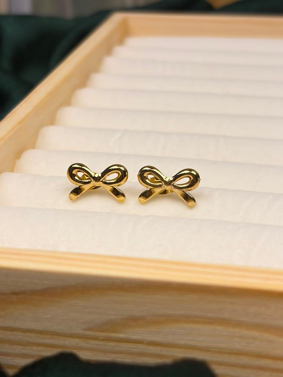 Baby Bow Studs - WAVE Jewellery